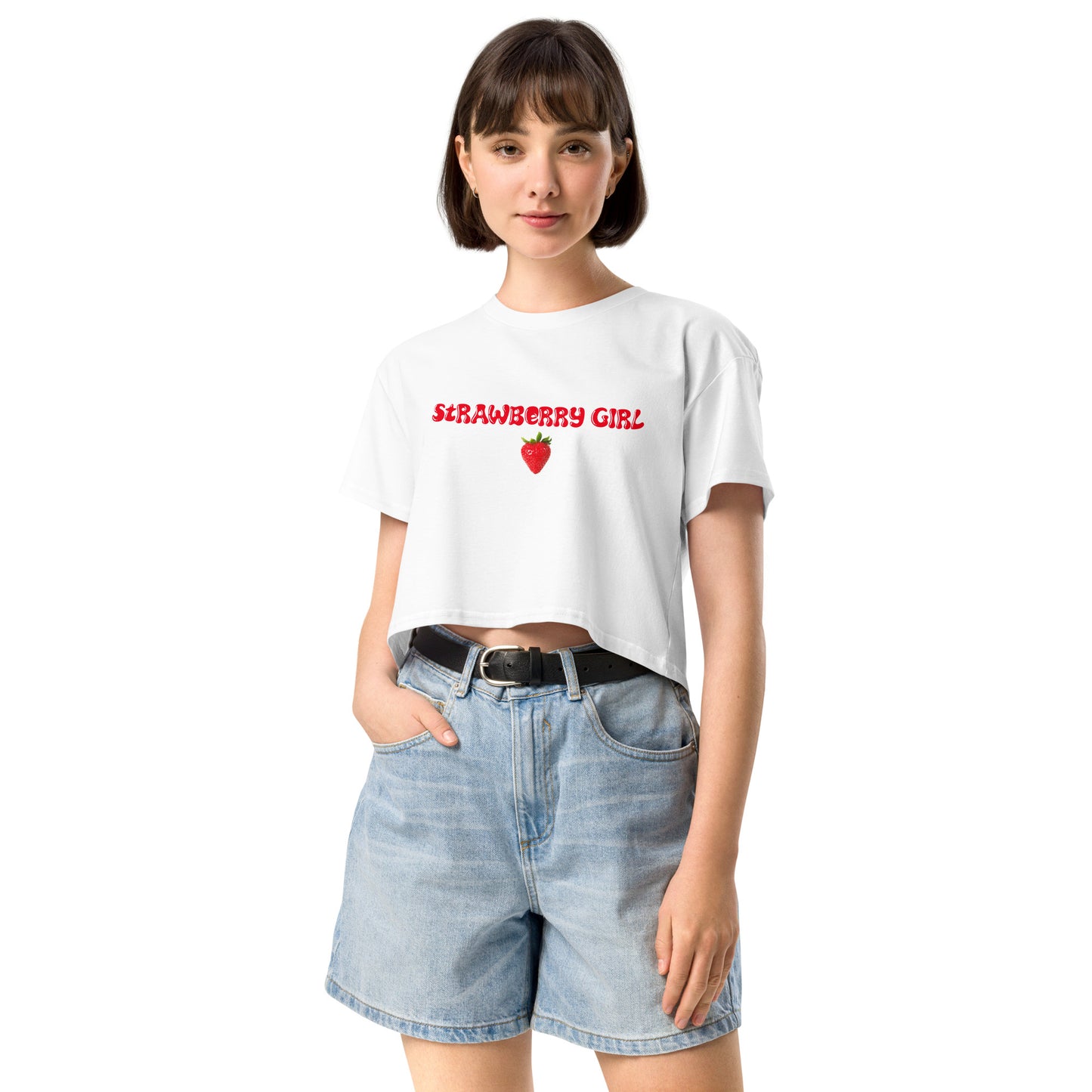 Strawberry Girl Crop Top