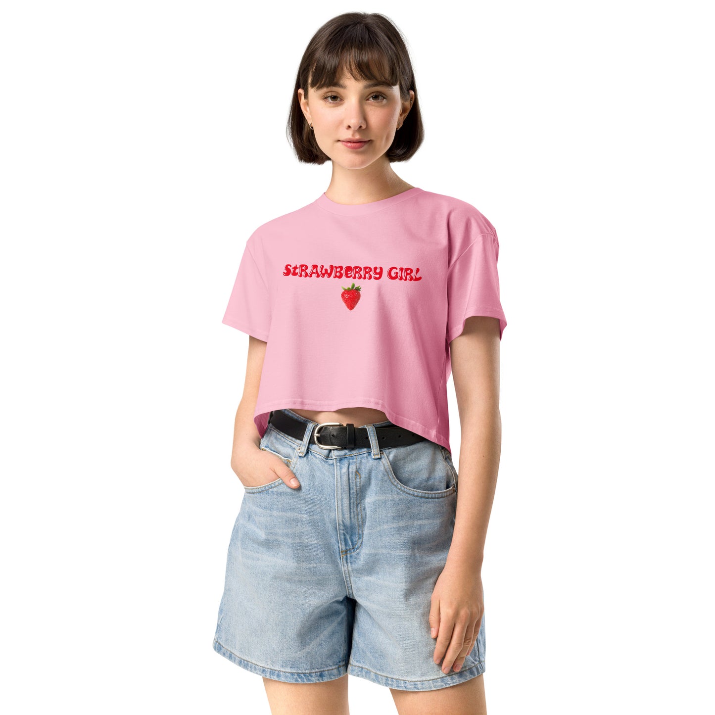 Strawberry Girl Crop Top